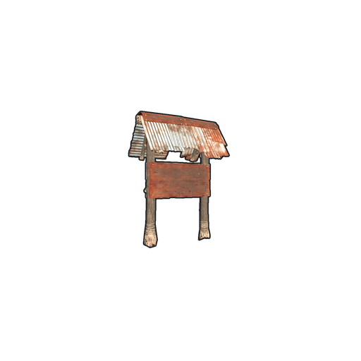 Скин Two Sided Town Sign Post в Rust