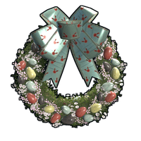 Easter Door Wreath