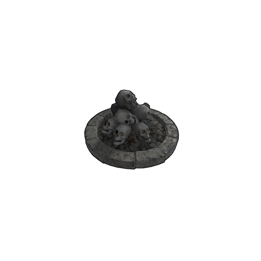 Скин Skull Fire Pit в Rust