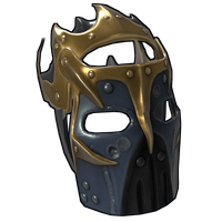 Conquest Metal Face Mask