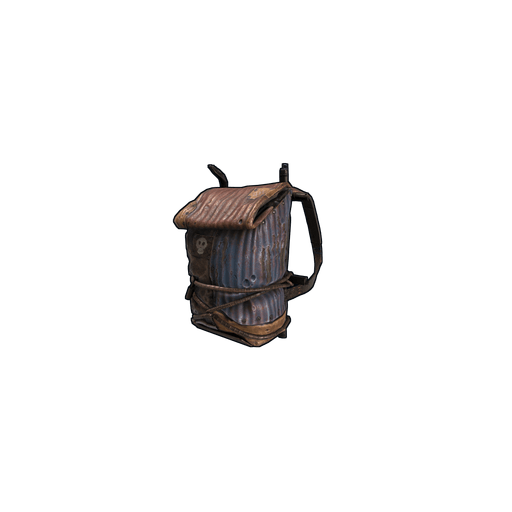 Скин Sheet Metal Small Backpack в Rust