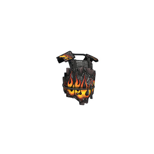 Скин Flame Anarchy Wood Armor Jacket в Rust