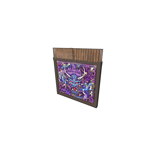 Скин Young Dragon Metal Double Door в Rust
