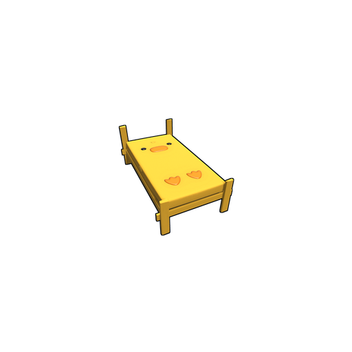 Скин Easter Chick Bed в Rust