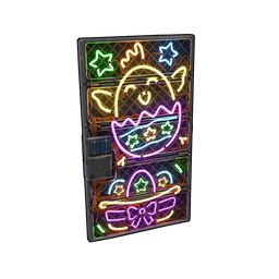 Скин Neon Rise Sheet Metal Door