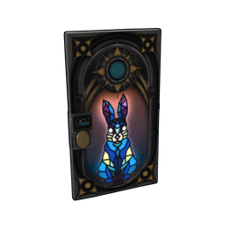 Скин Easter Bunny Sheet Metal Door