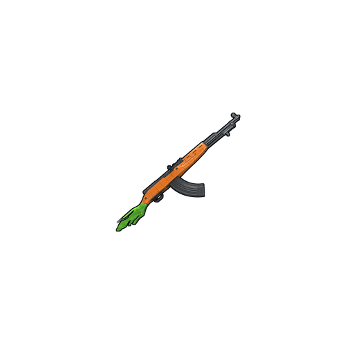 Скин Carrot SKS в Rust