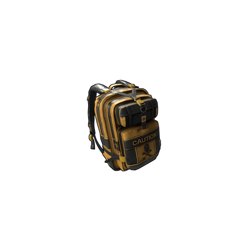 Скин Caution Backpack в Rust