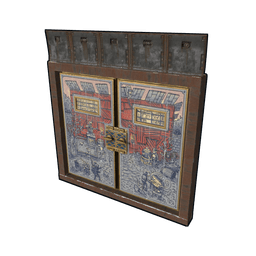Скин Porcelain Armored Double Door