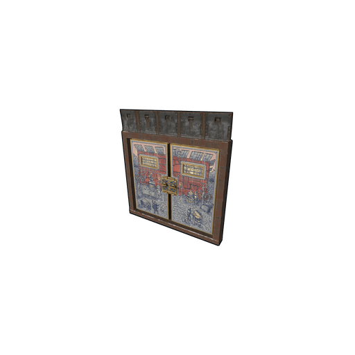 Скин Porcelain Armored Double Door в Rust