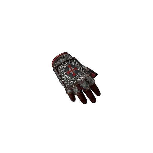 Скин Knights Templar Roadsign Gloves в Rust