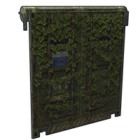 Cobalt Jungle Container Garage Door image