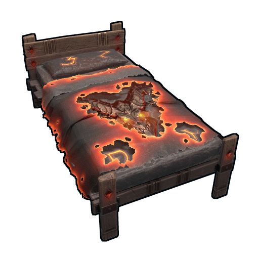 Molten Visage Bed