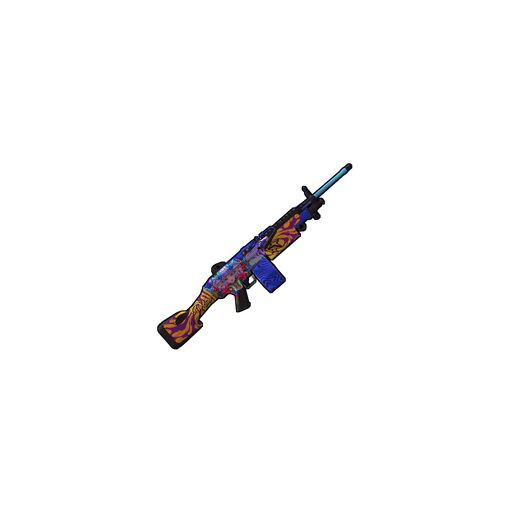Скин Popstar M249 в Rust