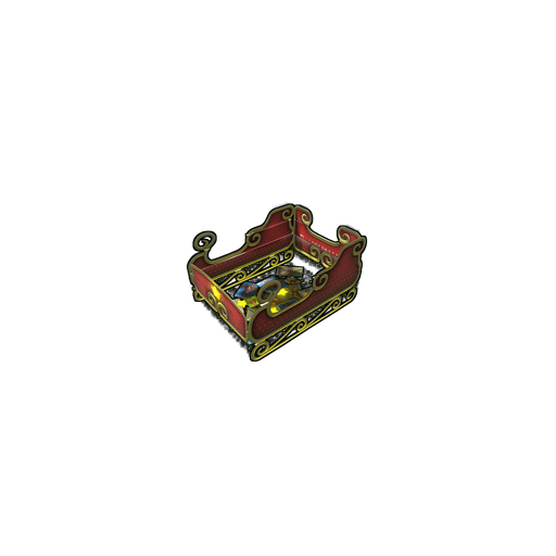 Скин Starry Santa Sleigh в Rust