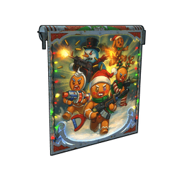 Скин Gingerbread Raid Garage Door