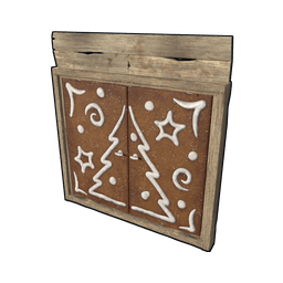 Скин Ginger Bread Wooden Double Door