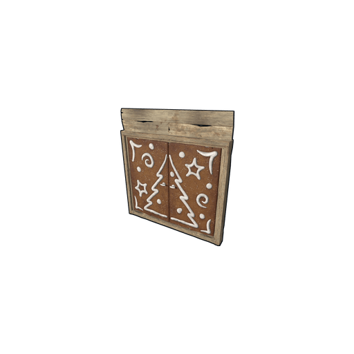 Скин Ginger Bread Wooden Double Door в Rust