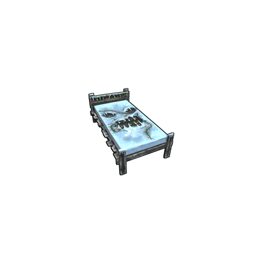 Скин Ice Vortex Bed в Rust