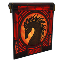 Lunar Horse Garage Door image