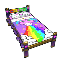 Rainbow Pony Bed image