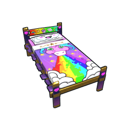 Скин Rainbow Pony Bed