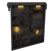 Welded Quarantine Garage Door