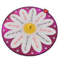 Loves me Loves me Not Spinning Wheel