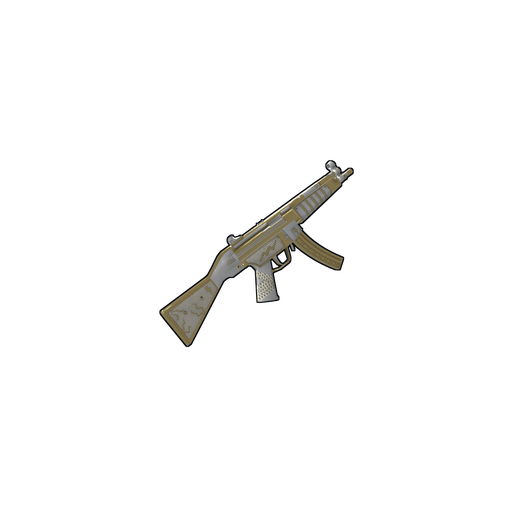 Скин Thundergold MP5 в Rust