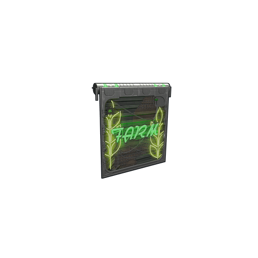 Скин Neon Farm Door в Rust