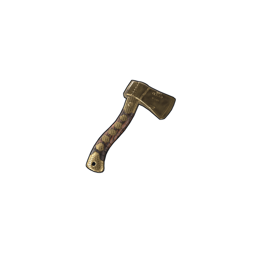 Скин Gold Chains Hatchet в Rust