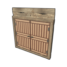 Скин Pixel Wooden Double Door