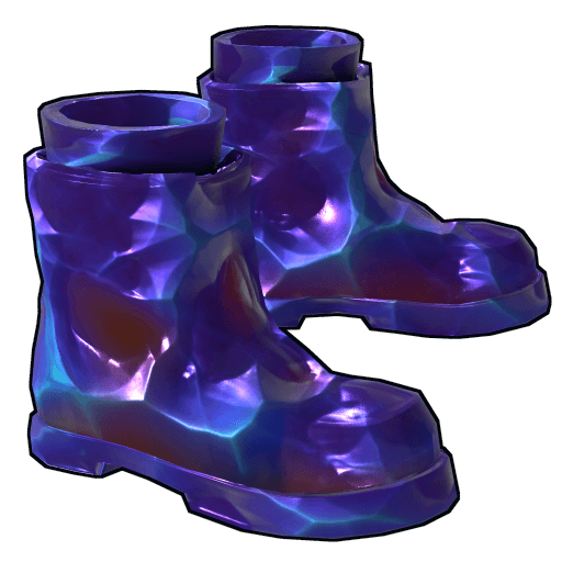 Deep Ruby Boots