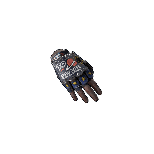 Скин Space Raider Roadsign Gloves в Rust