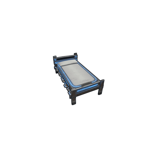 Скин Neon Bed - Blue в Rust