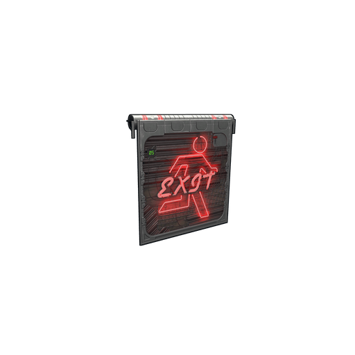 Скин Neon Exit Garage Door в Rust