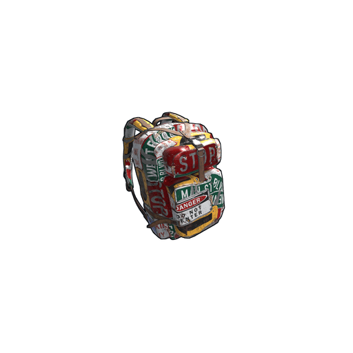 Скин Roadsign Large Backpack в Rust