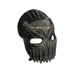 Скин Black Alligator Metal Facemask