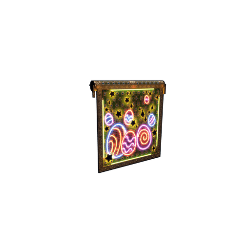 Скин Neon Easter Garage Door в Rust