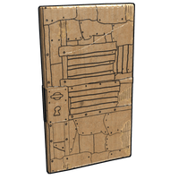 Cardboard Sheet Metal Door
