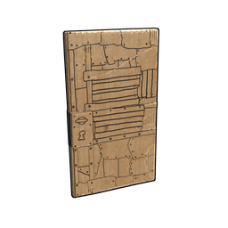 Скин Cardboard Sheet Metal Door