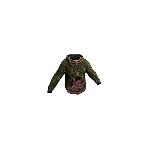 Скин Tooth Monster Hoodie в Rust