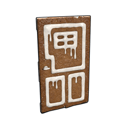 Скин Gingerbread Wooden Door