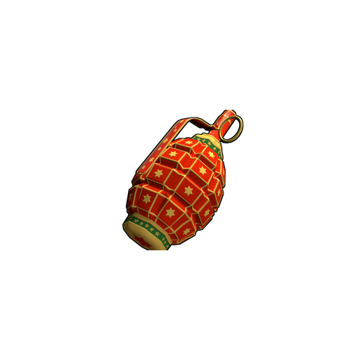 Скин Red Christmas Grenade в Rust