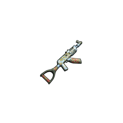 Скин Merry Fire AR в Rust