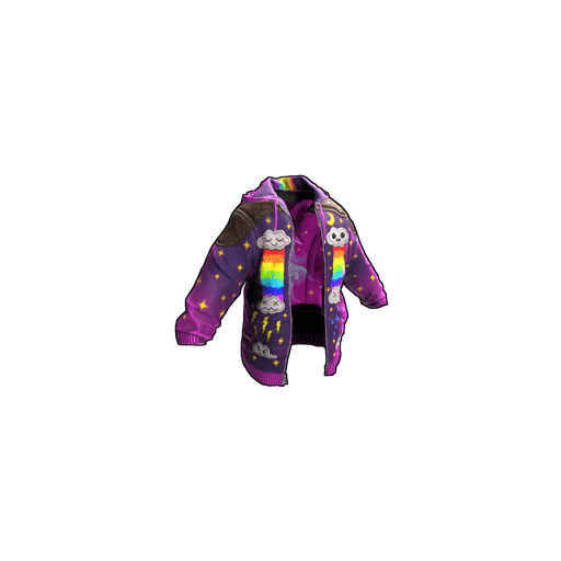 Скин Rainbow Pony Jacket в Rust