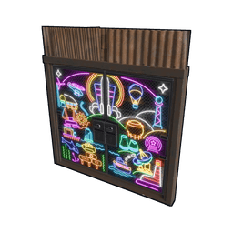 Скин Neon Vibes Double Metal Door
