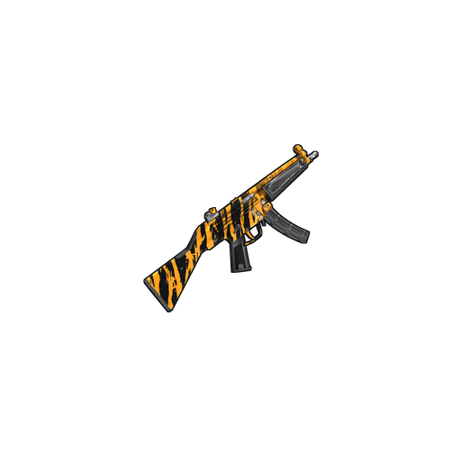 Скин Tiger Stripes MP5 в Rust
