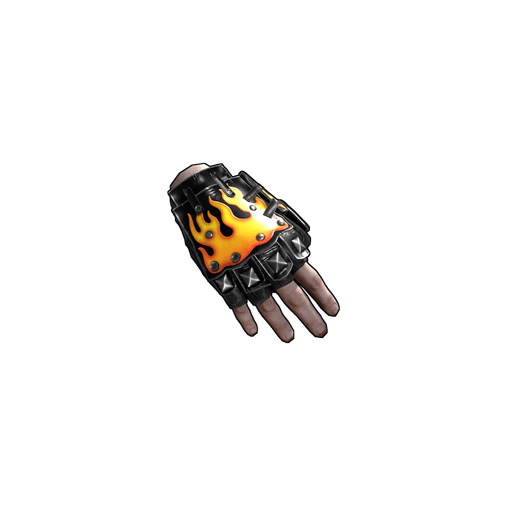Скин OVERHEAT Roadsign Gloves в Rust