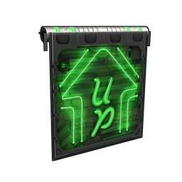 Скин Neon Up Garage Door
